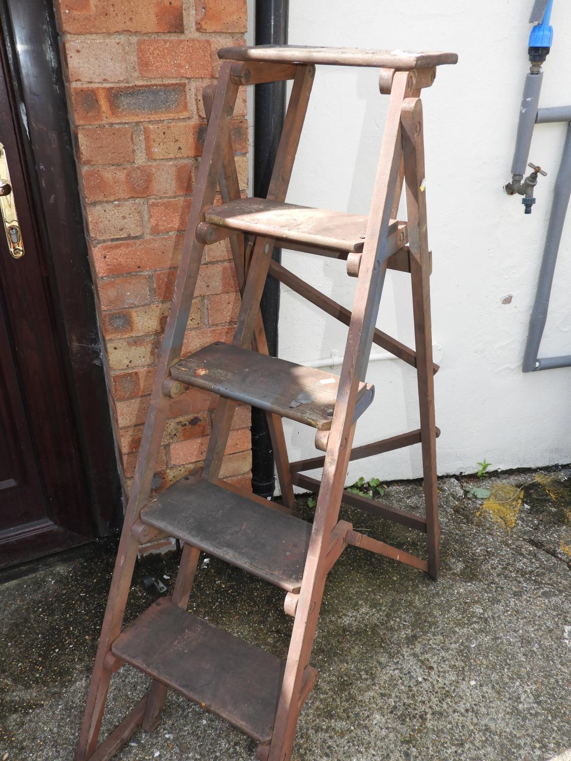 Folding Wooden Ladders