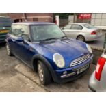 Mini One Diesel WF03WBN Mot Expired