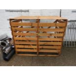 Lockable Wooden Garden Storage