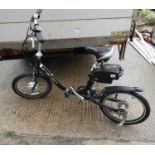 Viking 24 E-Go Folding Electric Bike - Key and Charger in Office