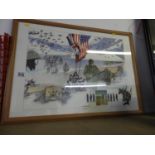 Framed Print - Liberation of France