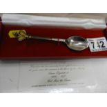 Silver Jubilee Spoon in Case