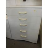 Modern Five Drawer Chest of Drawers