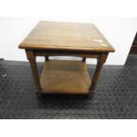 Occasional Table with Shelf Under