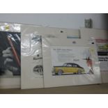 Mounted Advertising Prints - Vehicles etc