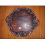 Painted Treen Tray