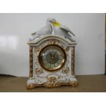 Ceramic Mantel Clock