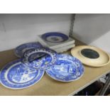 Quantity of Spode Collectors Plates, Clock etc