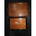 2x Tea Trays