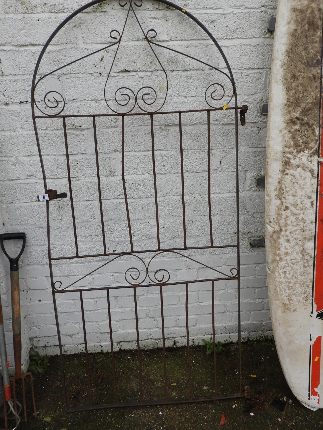 Metal Garden Gate