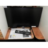 JVC 22" Flat Screen TV with DVD Player, Remote Control and Instructions