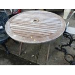 Wooden Garden Table