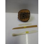 Ivory Letter Knife etc