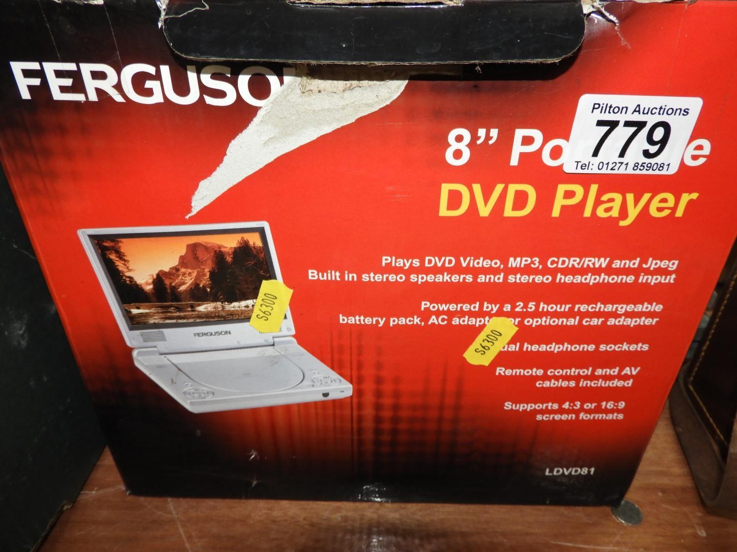 Boxed DVD Player