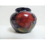 William Moorcroft Small Pomegranate Vase - 7cm High - c1928-1949