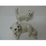 2x Cats - One Marked Beswick