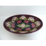 Moorcroft Morello Cherry Pattern Bowl - 23cm Wide