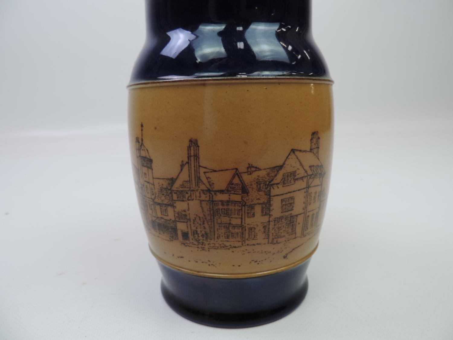 Royal Doulton Salt Glaze Stoneware Jug Made for the Railwayman?s Convalescent Home in Herne Bay, - Image 2 of 4