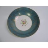 Large Porcelain Minton Fruit Bowl - 29cm Diameter