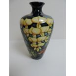 Moorcroft Wisteria Vase Phillip Gibson - 15cm High - with Original Box