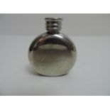 White Metal Perfume Flask - 7.5cm - 63gms