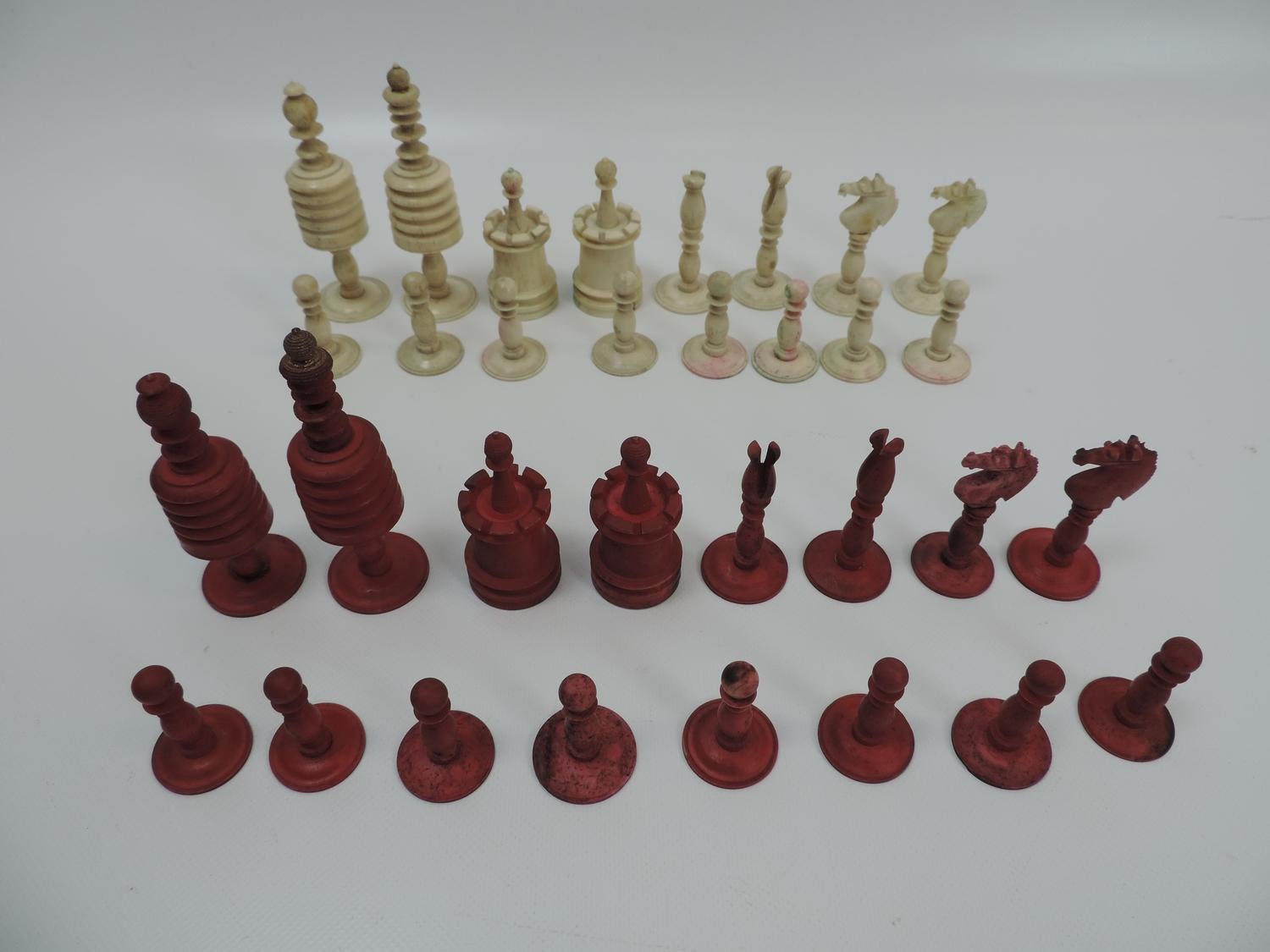 Ivory Chess Set