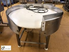 Stainless steel Neoprene Base Lazy Suzanne, 1200mm diameter, 240volts (please note there is a lift