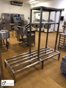 Unitech stainless steel Rack/Shelf Unit, 1800mm x 700mm (please note there is a lift out charge