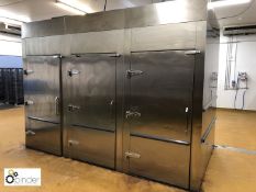 Foster DRPT3I 3-lane Dough Retarder Prover, serial number E 5442612 (please note there is a lift out