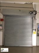 Roller Shutter Door, 2500mm wide x 2500mm high, with Garog auto control system (please note there is