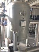 Spirax Sarco BDV60/6R Vertical Pressure Vessel, 7barg, 800litres capacity (please note there is a