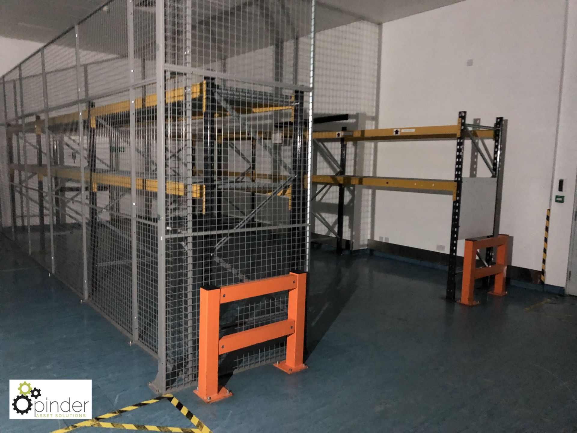 4 rows 3-bay Link 51M Racking, uprights 2260mm x 900mm, 6 beams per bay, 2660mm x 1000mm x 50mm - Image 4 of 6