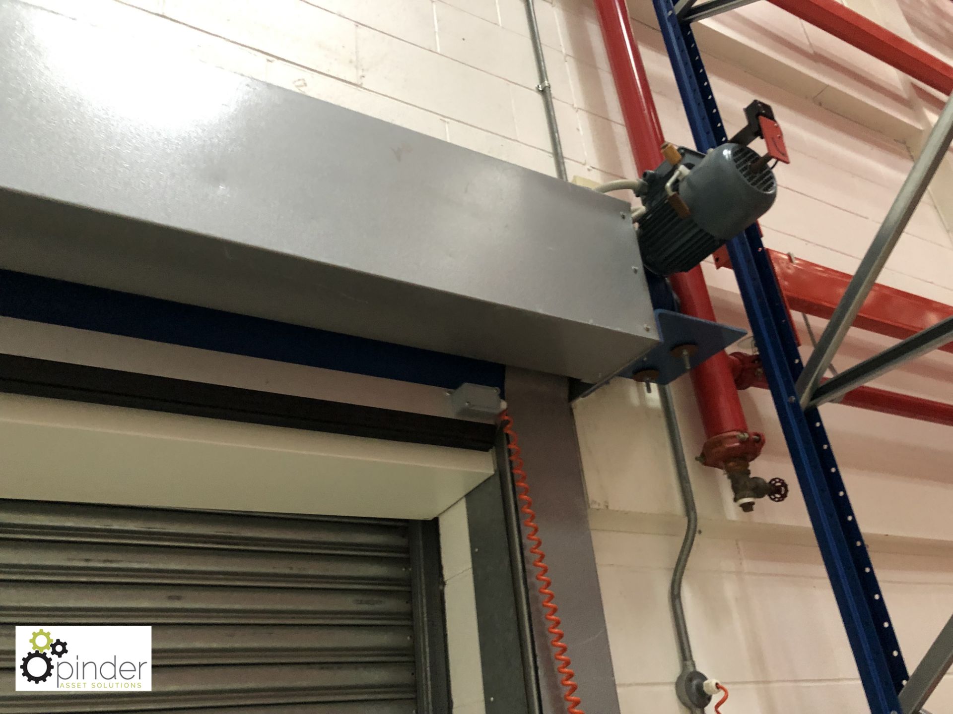 Speed Door, 2500mm wide x 2500mm high, with Garog auto control system (please note there is a lift - Image 2 of 5