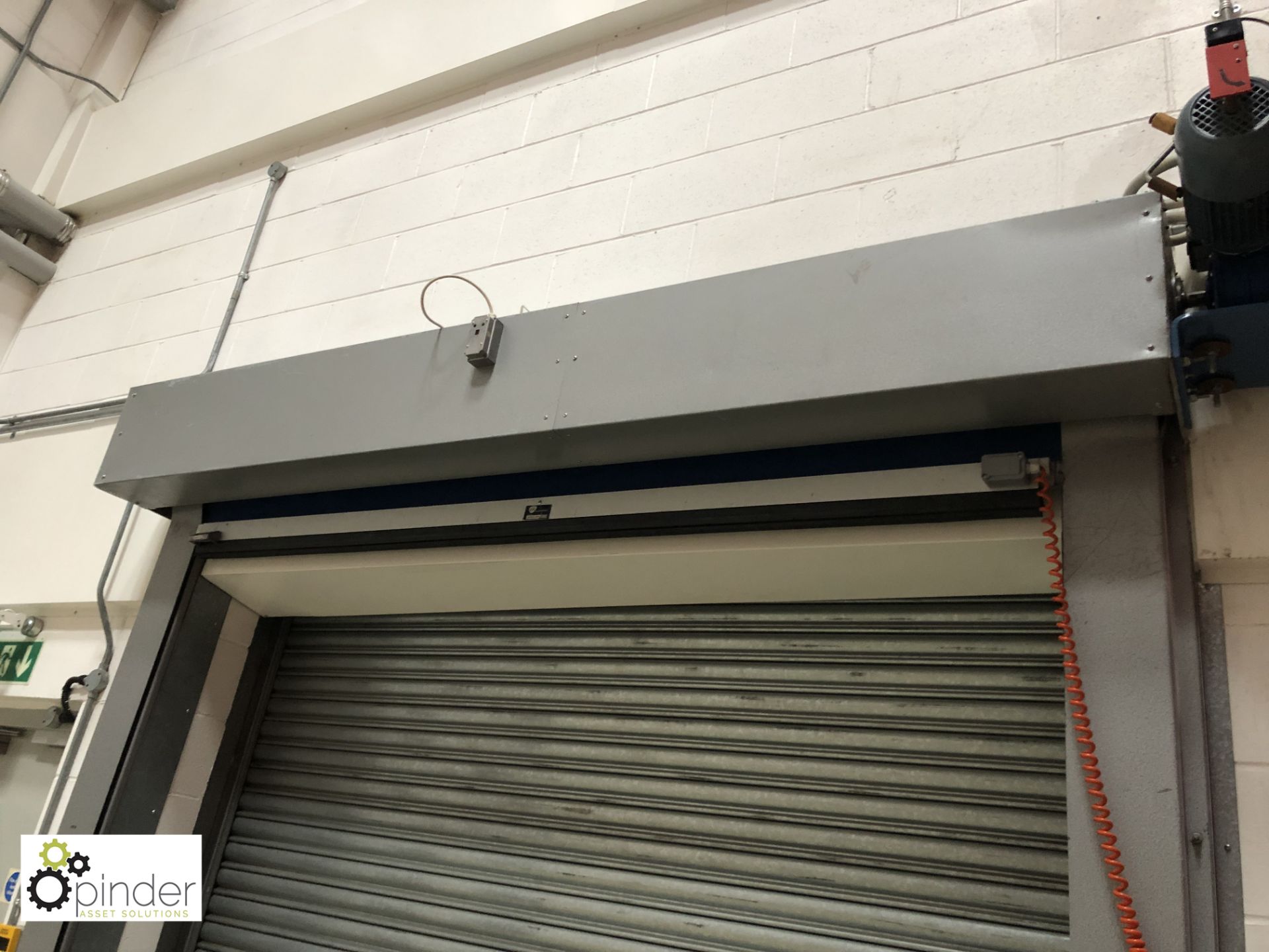 Speed Door, 2500mm wide x 2500mm high, with Garog auto control system (please note there is a lift - Image 4 of 5