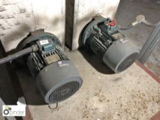 2 Pump Sets with 2 Brook Hanson electric motors, 7.5kw (please note there is a lift out charge of £