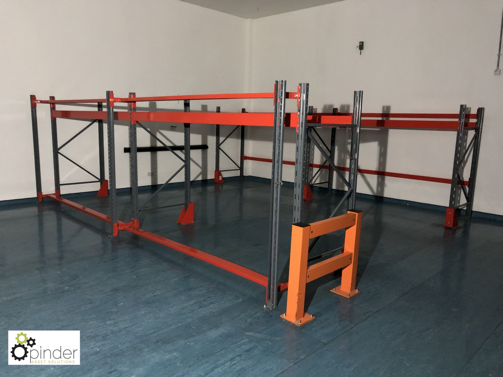 2 rows 3-bay KS Racking and 2 rows 2-bay KS Racking, beams 2650mm x 115mm x 50mm, uprights 1840mm