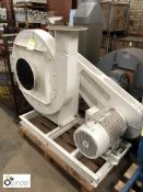 New York Blower high pressure belt driven Fan, 15kw, 2 pole, with Brook Crompton 15kw motor, to