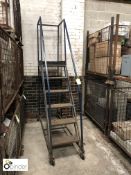 Mobile 5-tread Warehouse Access Steps