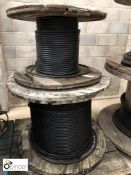 2 part reels steel Armoured Cable, 4mm, 4-core, to and including pallet (located in back bay)
