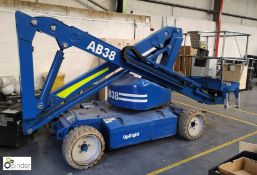 Upright AB38 Articulated Boom Lift, max platform load 215kg, max platform height 11.5m, unladen