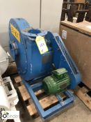 Alfa Centrifugal belt driven Fan, with Weg 2.2kw motor, to and including pallet (located in back