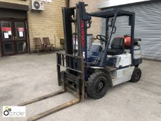 Komatsu FG25T-11E LPG Forklift Truck, 6309 hours,