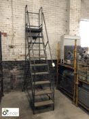 Mobile 10-tread Warehouse Access Steps
