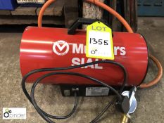 Muntes SIAL Propane Space Heater, 240volts