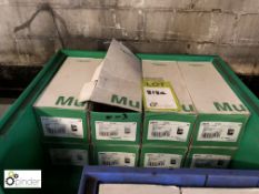 7½ boxes Schneider C50 3-pole MCBs, boxed and unused