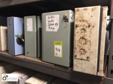 Quantity Fuse Switches and Isolators, to shelf