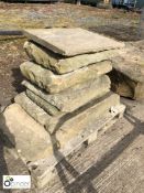 7 various Stone Flags, to pallet