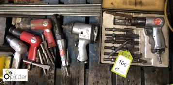 Quantity pneumatic Hand Tools, including chisel, impact wrench, etc