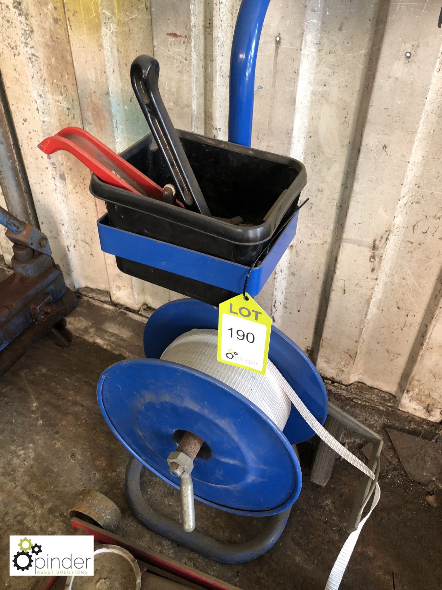 Strapping Tensioner Reel and Cart