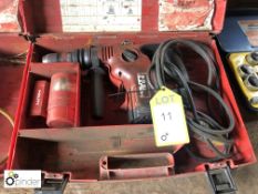 Hilti TE6-S Rotary Hammer Drill, 110volts, with case